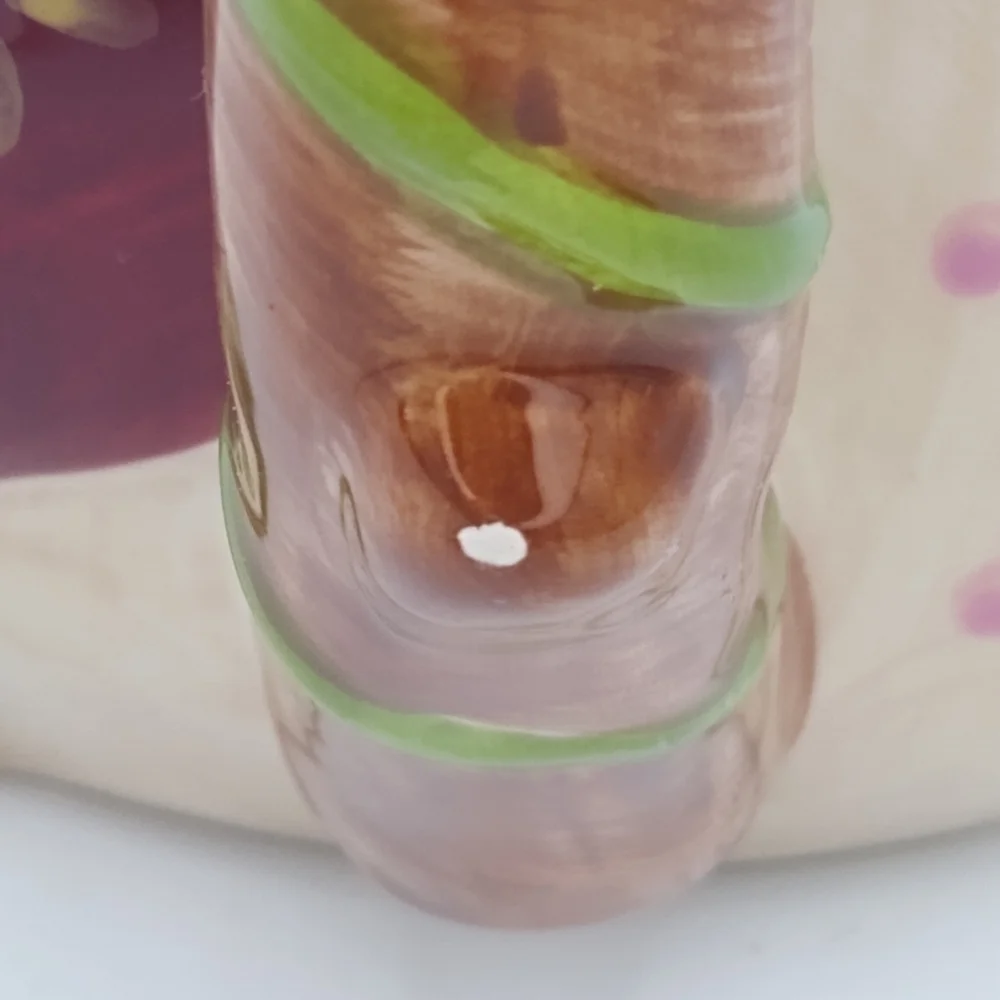 Pier 1 Imports Olli the Owl Hand Painted Dolomite Mug